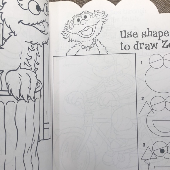 Sesame Street Elmo & Friends Coloring Book - Picture 5 of 5